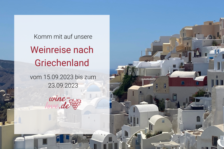 Weinreise Griechenland September 2023